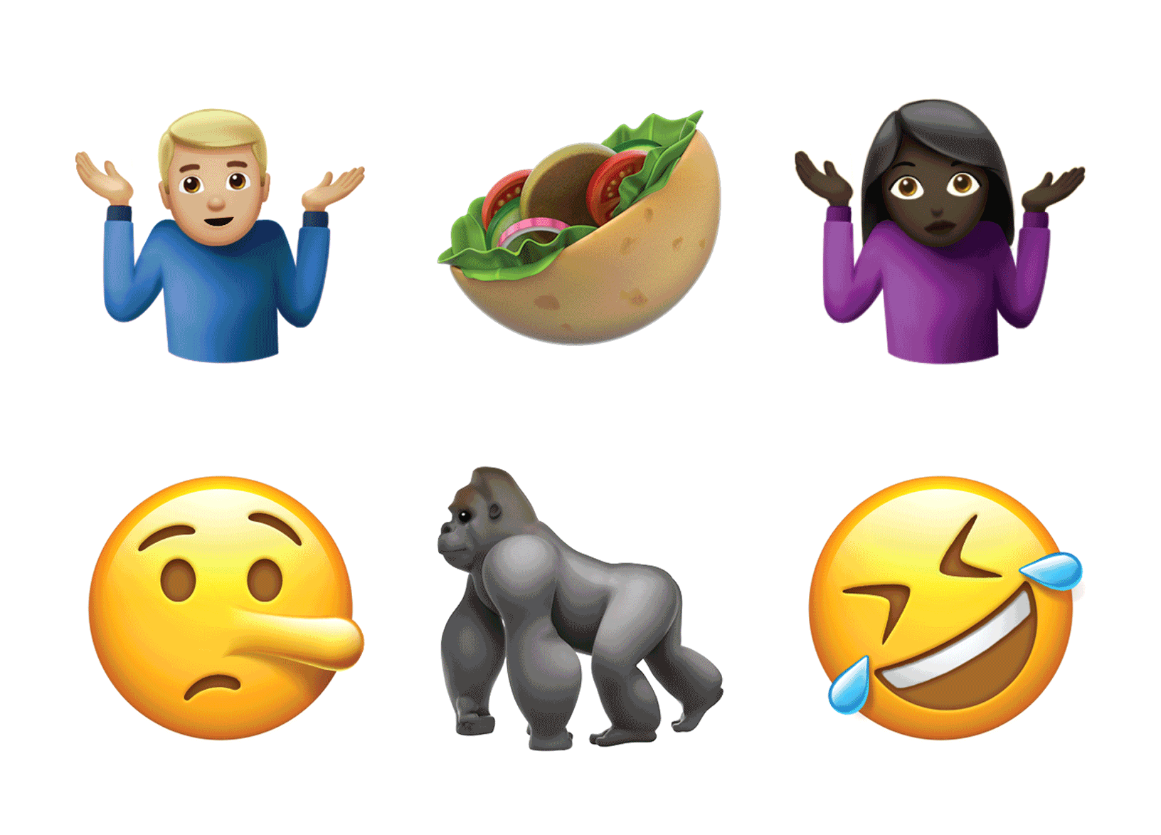 Apple Adds Hundreds of new & Redesigned Emoji in iOS 10.2 