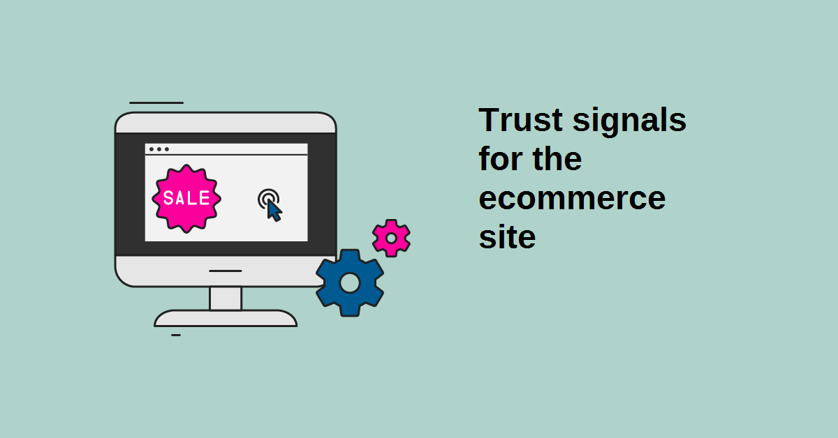 trust signals for the eCommerce site
