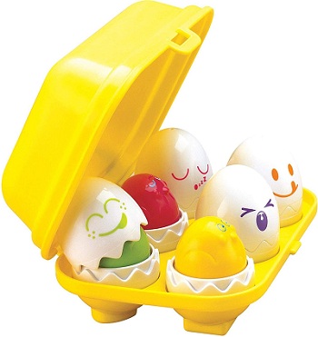TOMY Hide n Squeak Eggs for baby