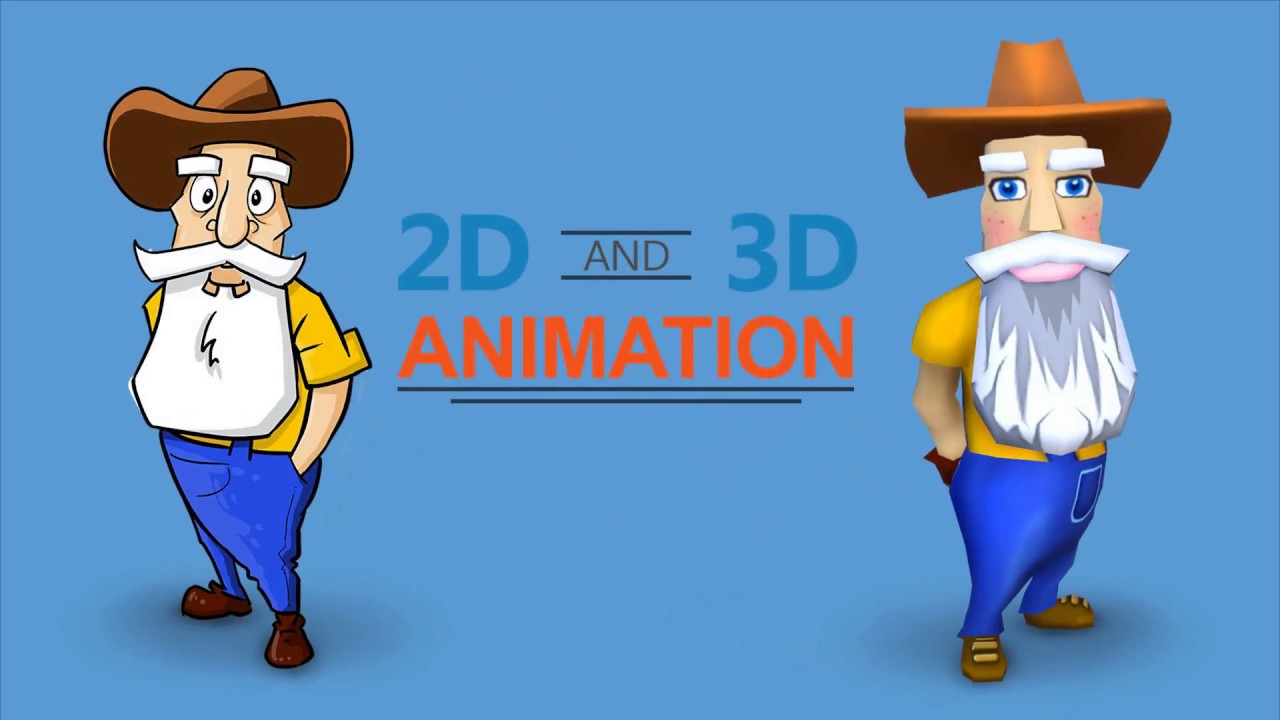 2D Animation vs. 3D Animation