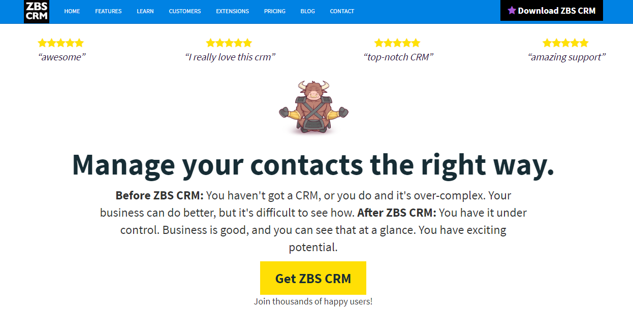 Zero BS CRM WordPress Plugin